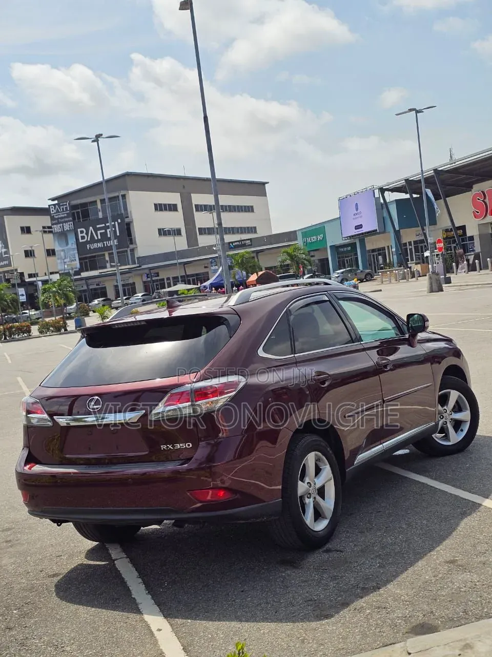 Lexus RX 350 AWD 2015 Burgundy