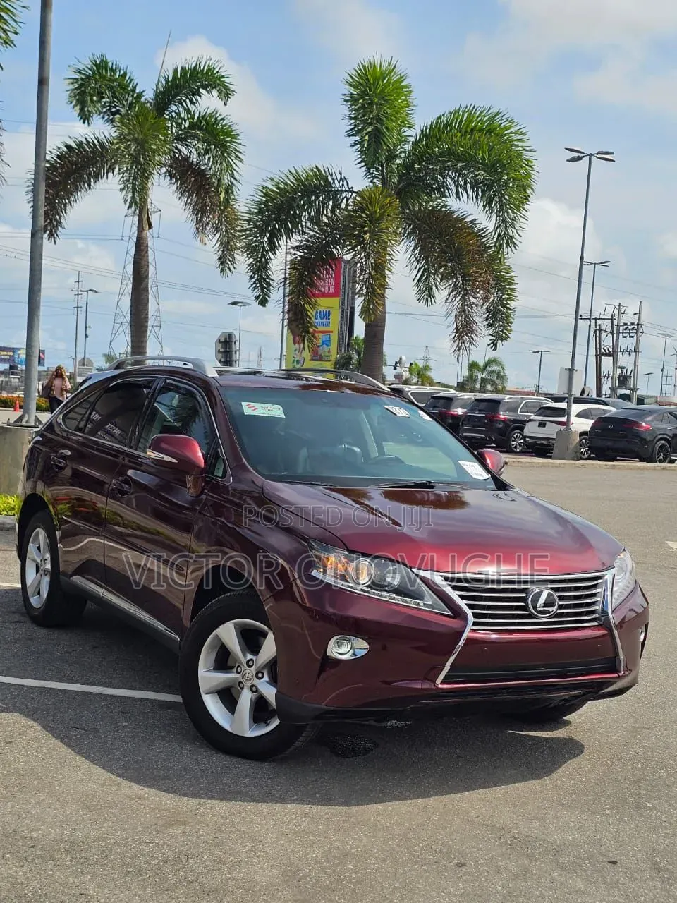 Lexus RX 350 AWD 2015 Burgundy