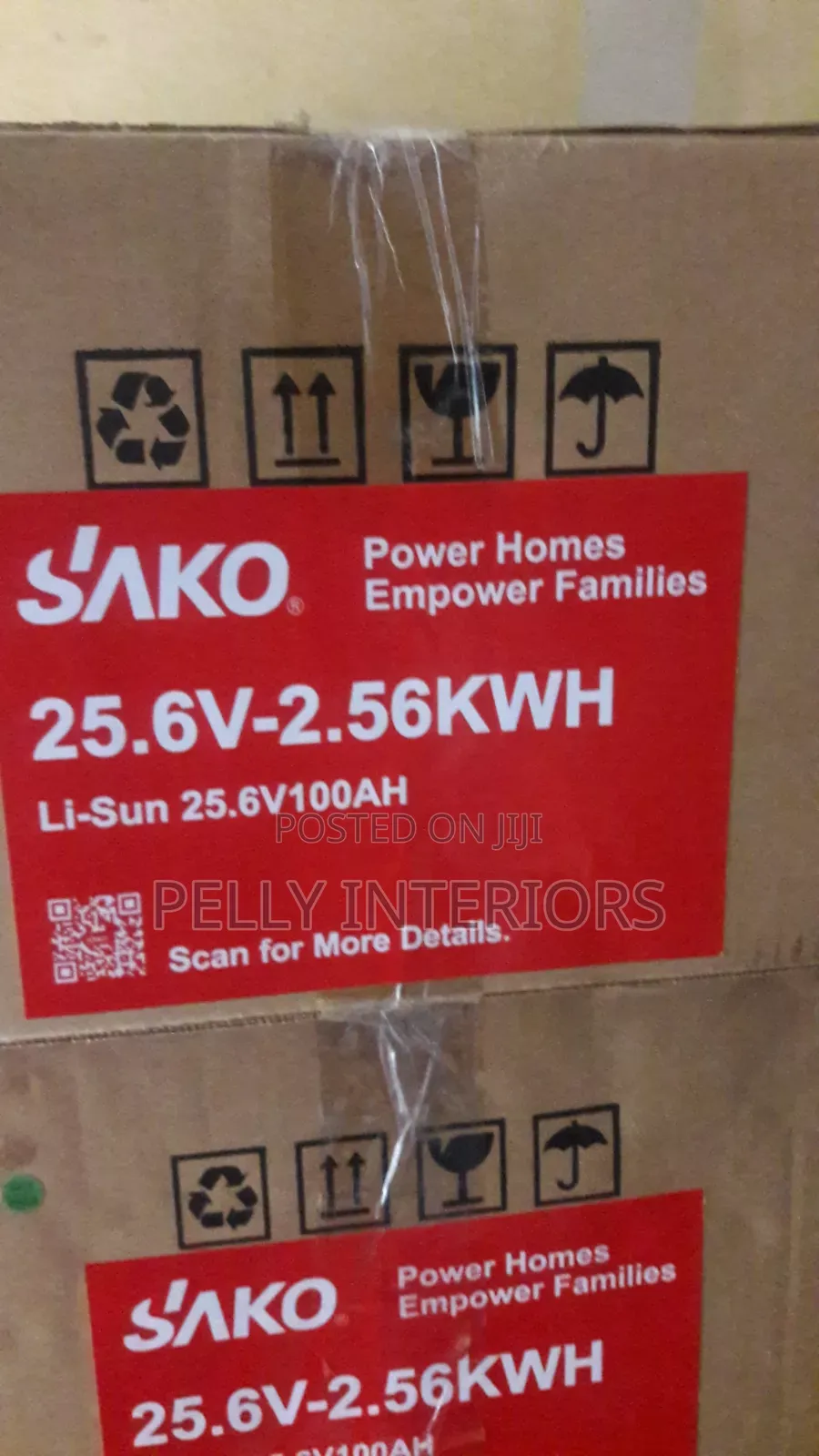 Sako 2.5kwh 24volts Lithium Ion Battery