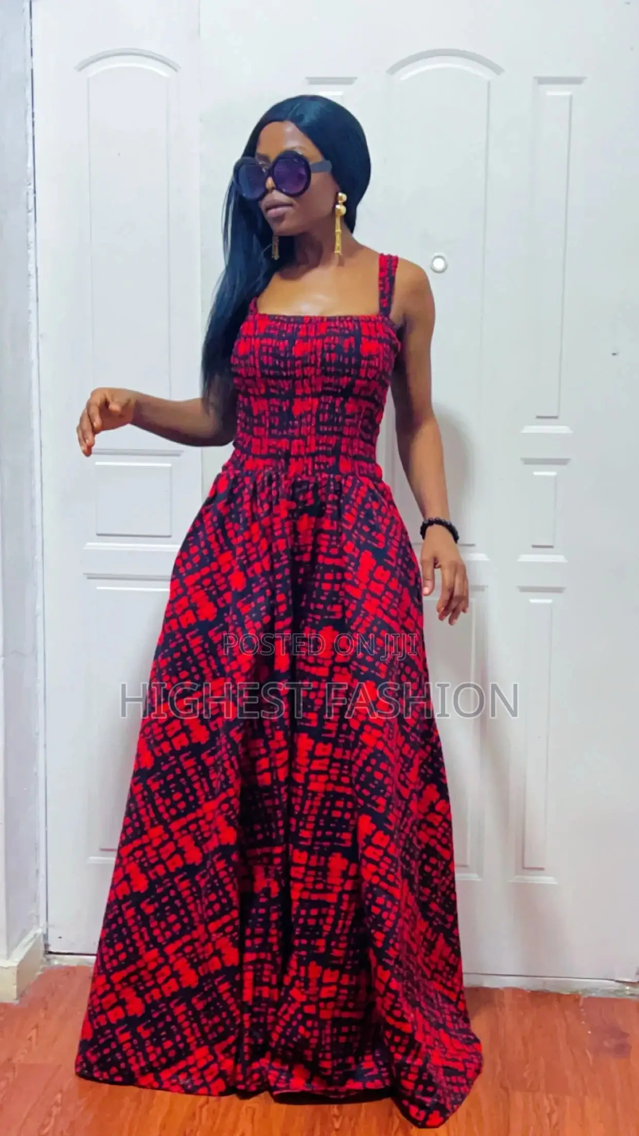 Long Gown With Spagetti Strap - Style 654
