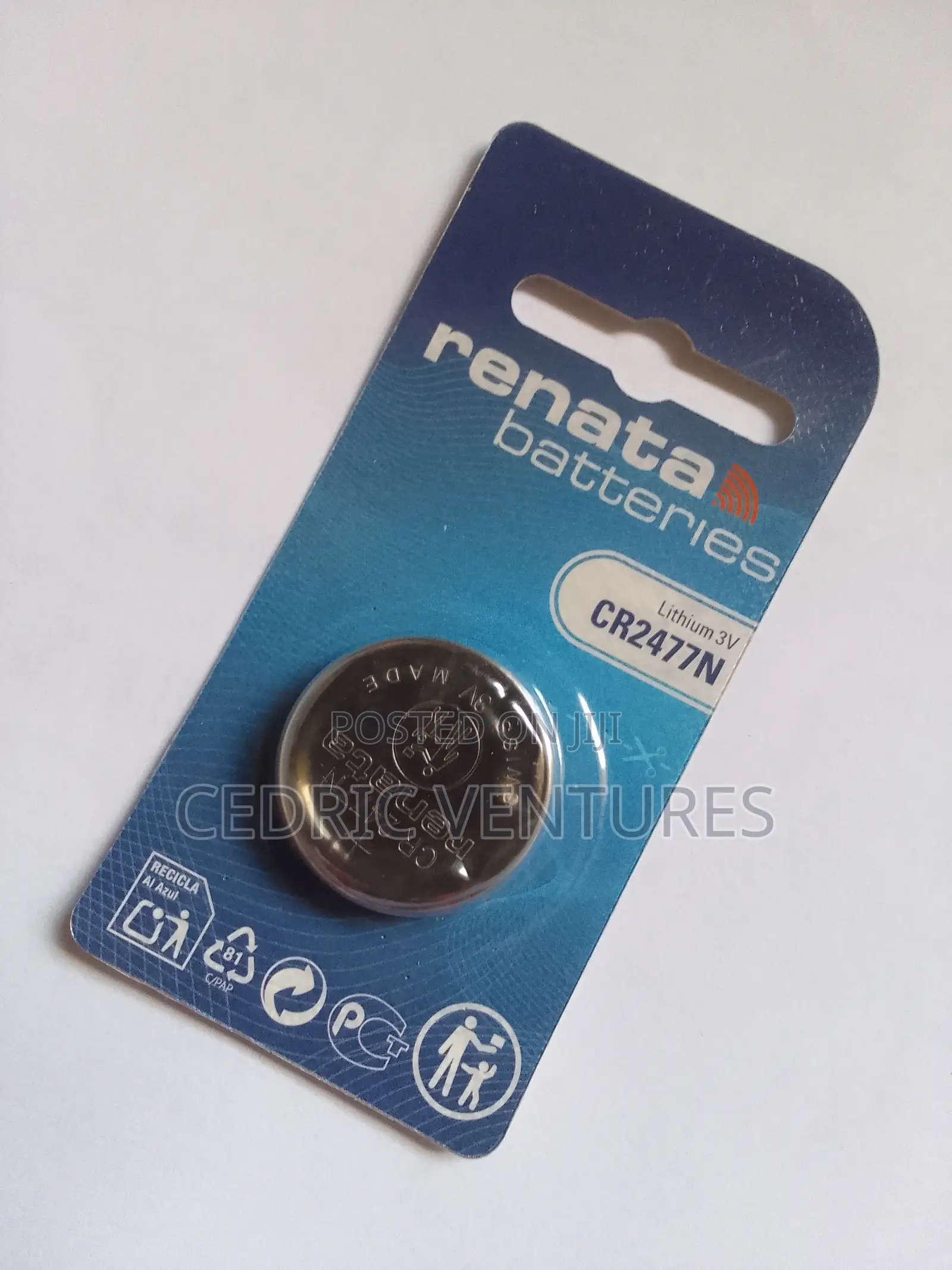 Renata Cr2477n Lithium Cell 3v Battery