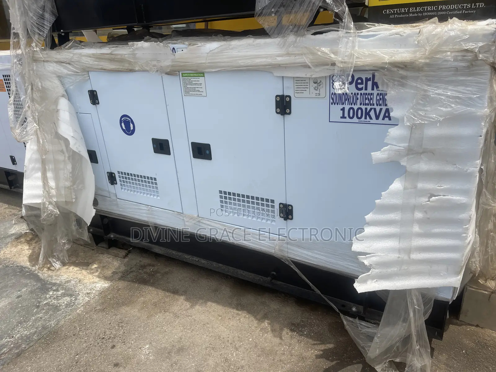 100kva Perkins Engine Brand New Diesel Soundproof Generator/Diesel