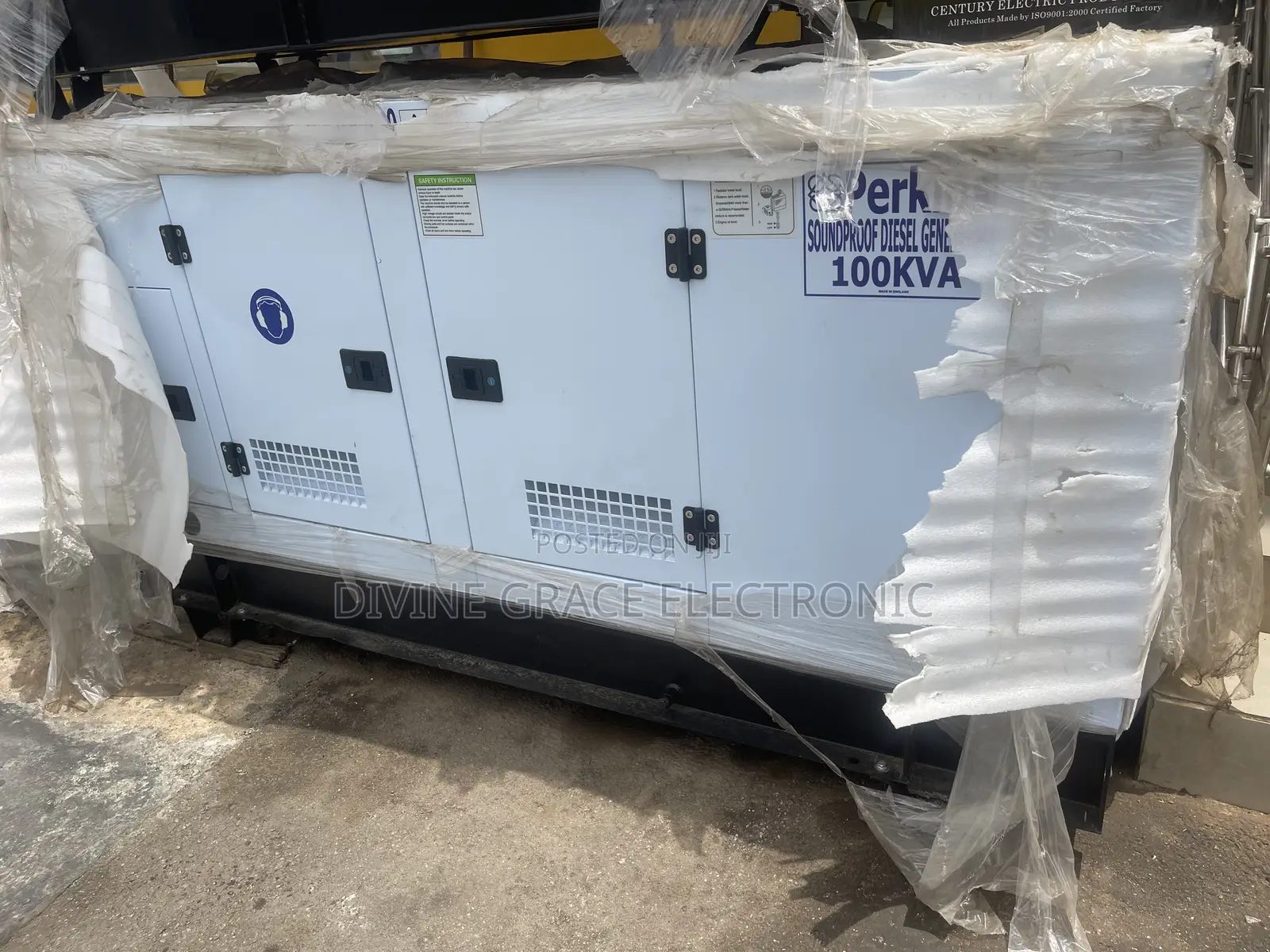 100kva Perkins Engine Brand New Diesel Soundproof Generator/Diesel
