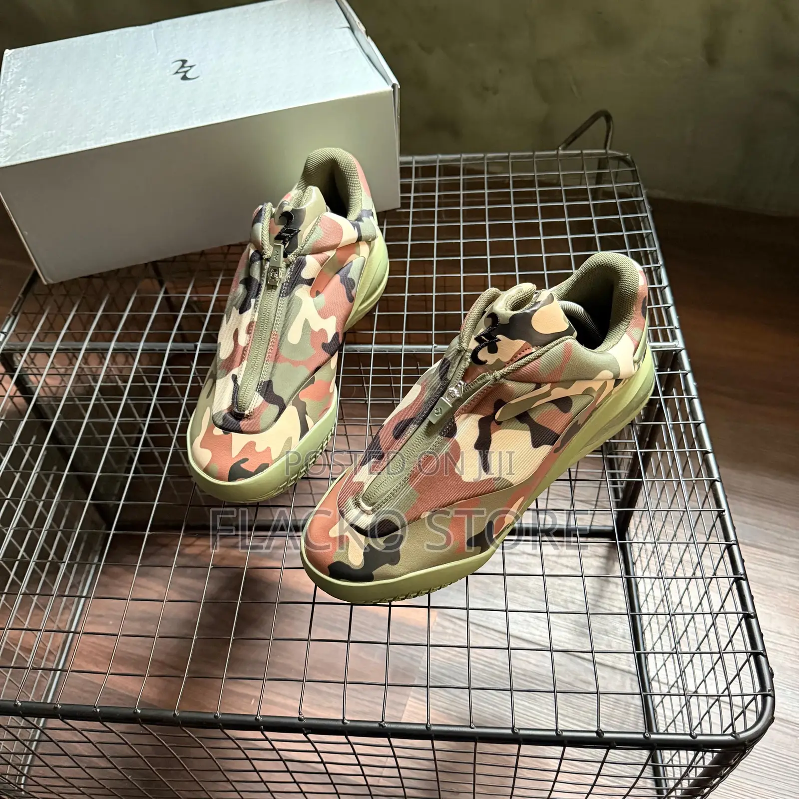 Original Converse X Shai 001 Camouflage Basketball Sneakers