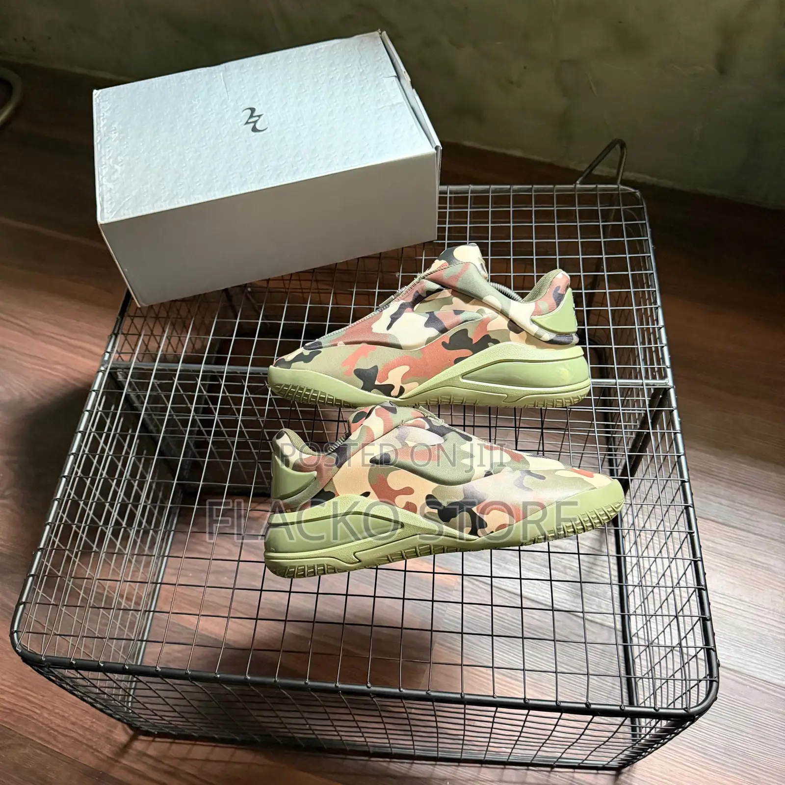 Original Converse X Shai 001 Camouflage Basketball Sneakers