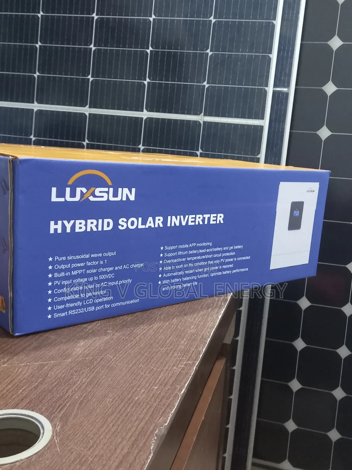 Luxsun Hybrid 8.2kva/48v Solar Inverter