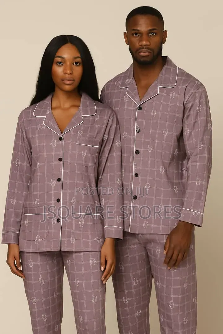 Unisex Cotton Material Pyjamas, Available in Size 10 12 14 16