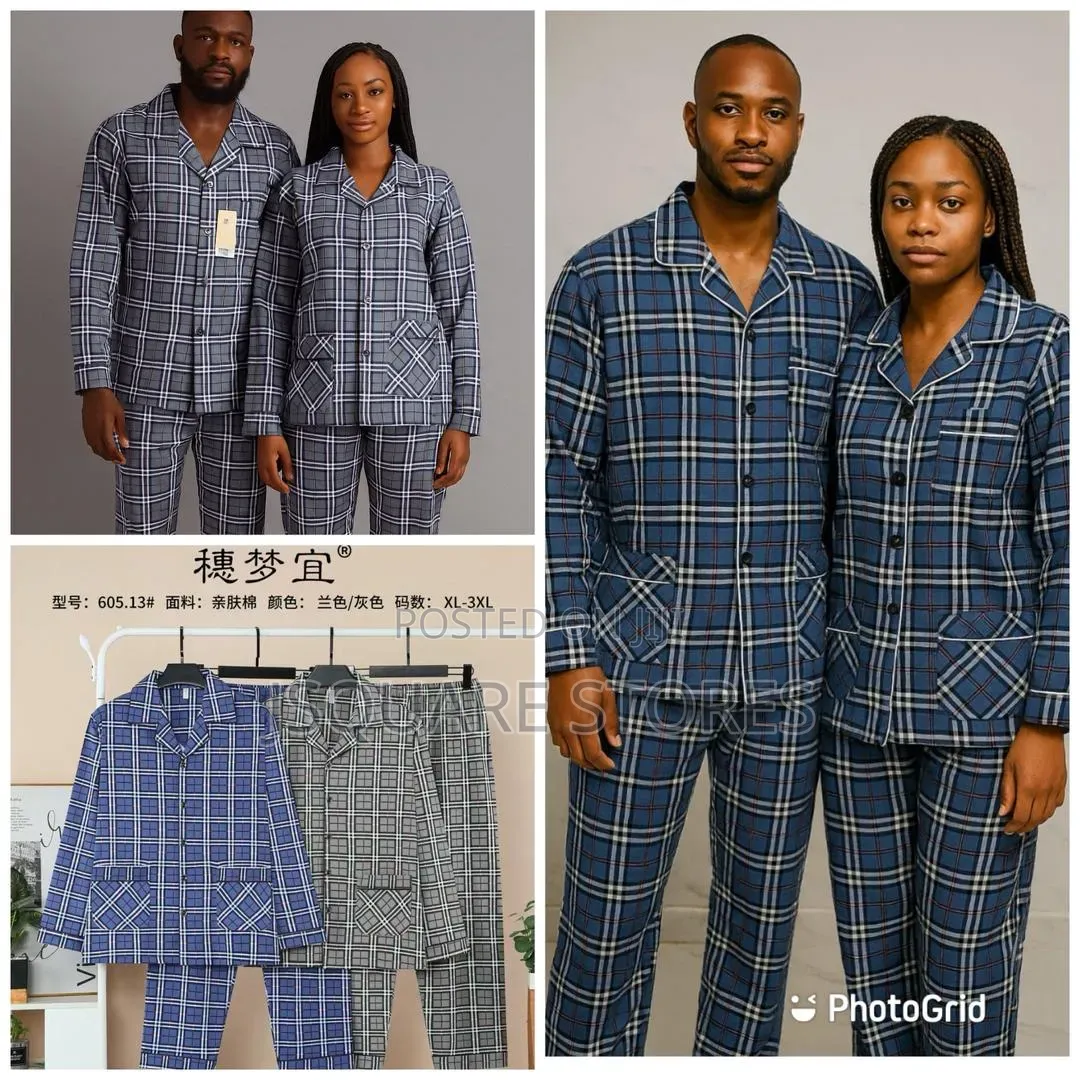 Unisex Cotton Material Pyjamas, Available in Size 10 12 14 16