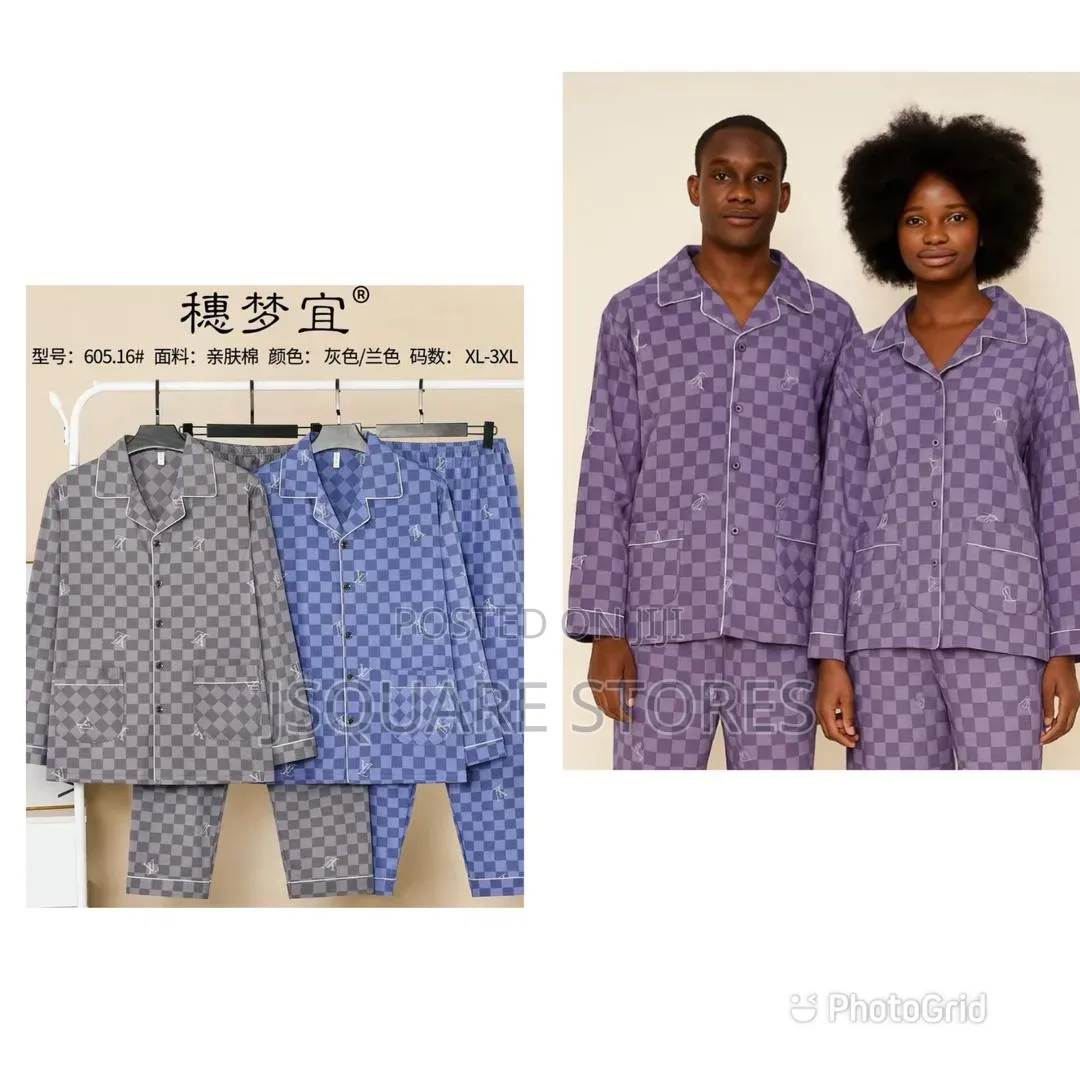 Unisex Cotton Material Pyjamas, Available in Size 10 12 14 16