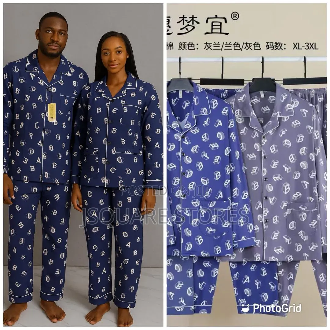 Unisex Cotton Material Pyjamas, Available in Size 10 12 14 16