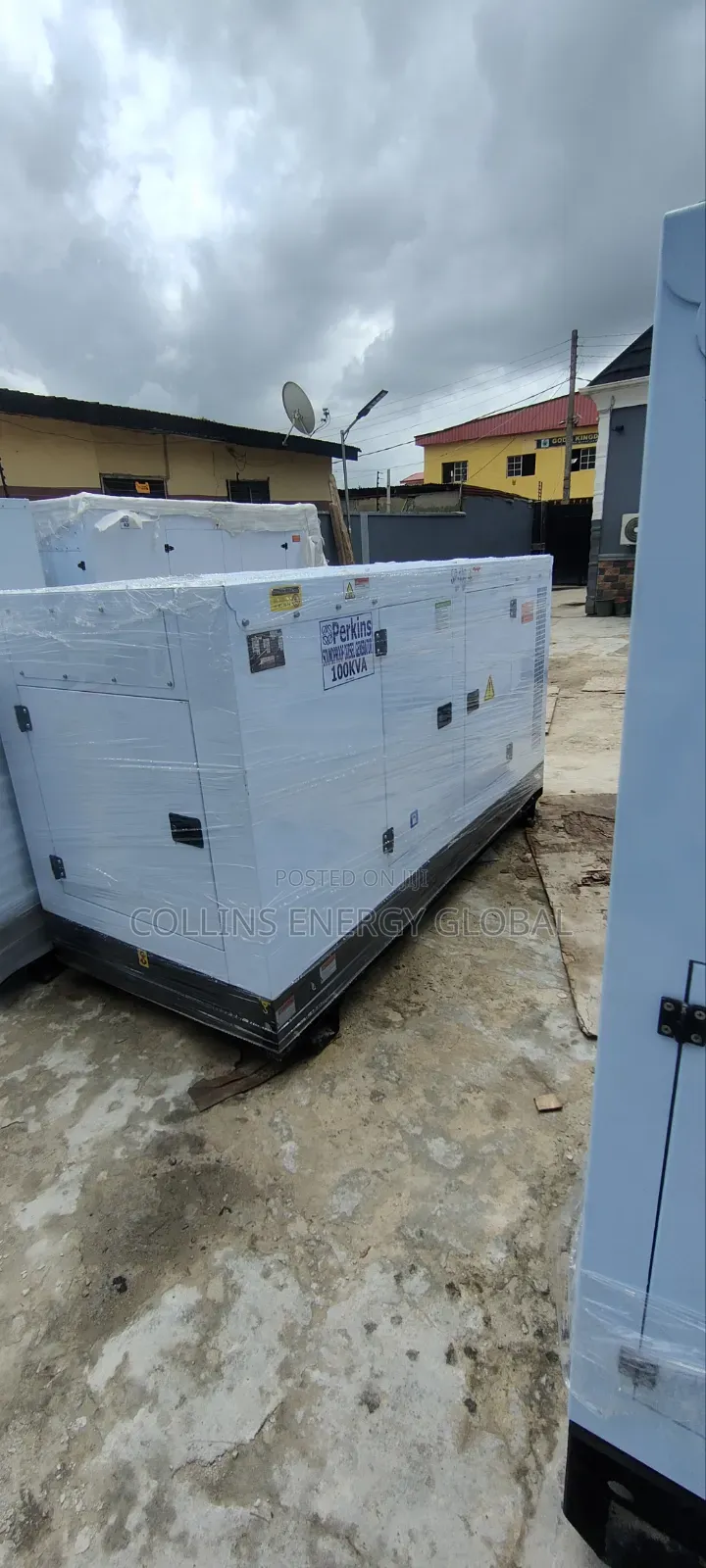 100kva Brand New Uk Perkins Soundproof Copper Coil Generator