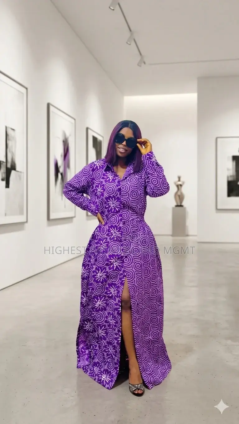 Long Sleeve Gown - Style 669