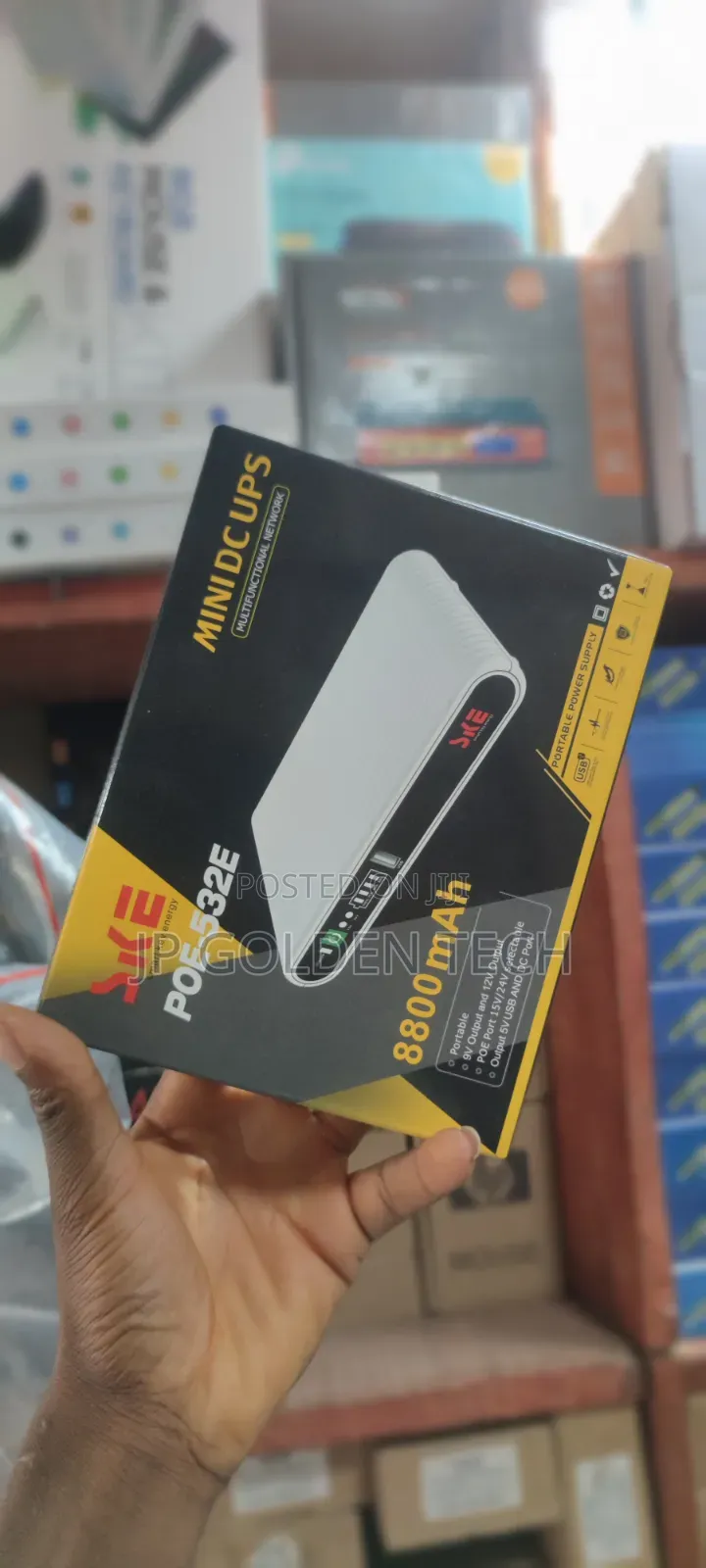 Router Power Bank Ske Poe-532e Mini Dc Ups,