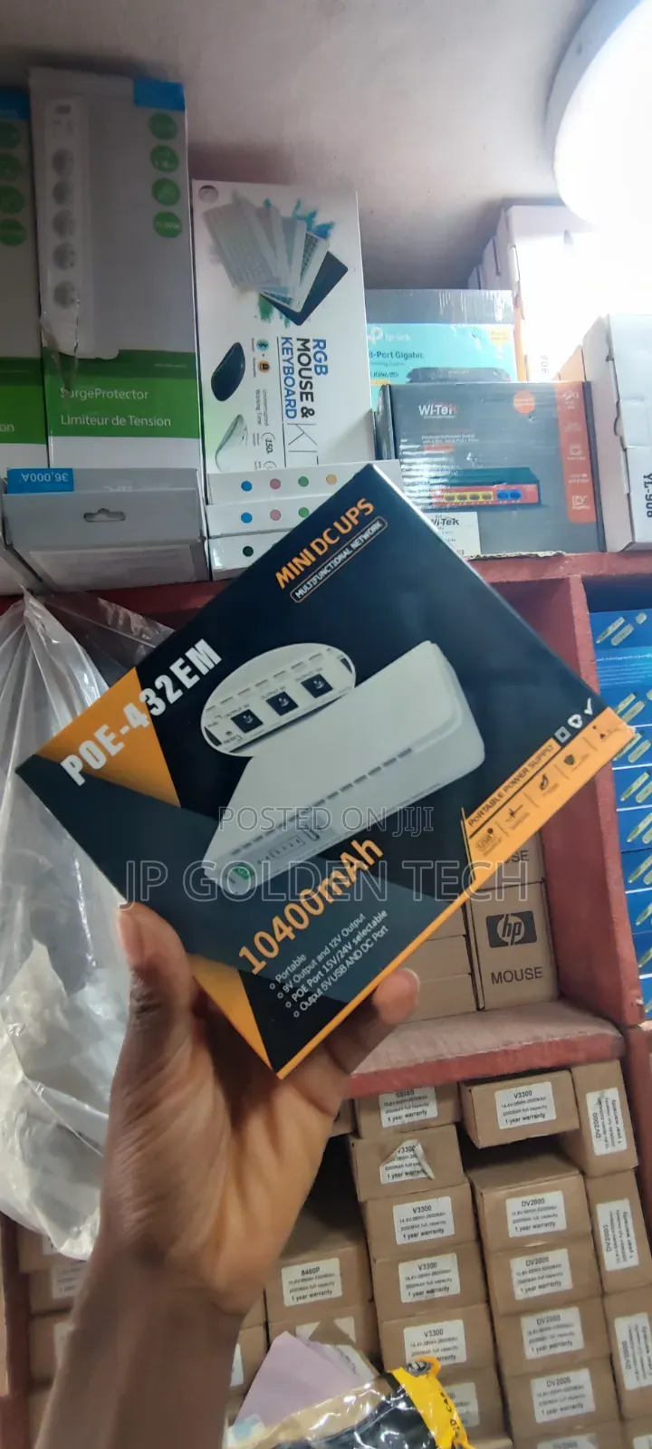 Router Power Bank Ske Poe-532e Mini Dc Ups,
