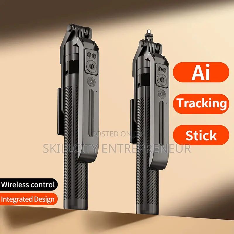 C12 Intelligent Tracking Selfie Stick Quadrapod{4 Legs}