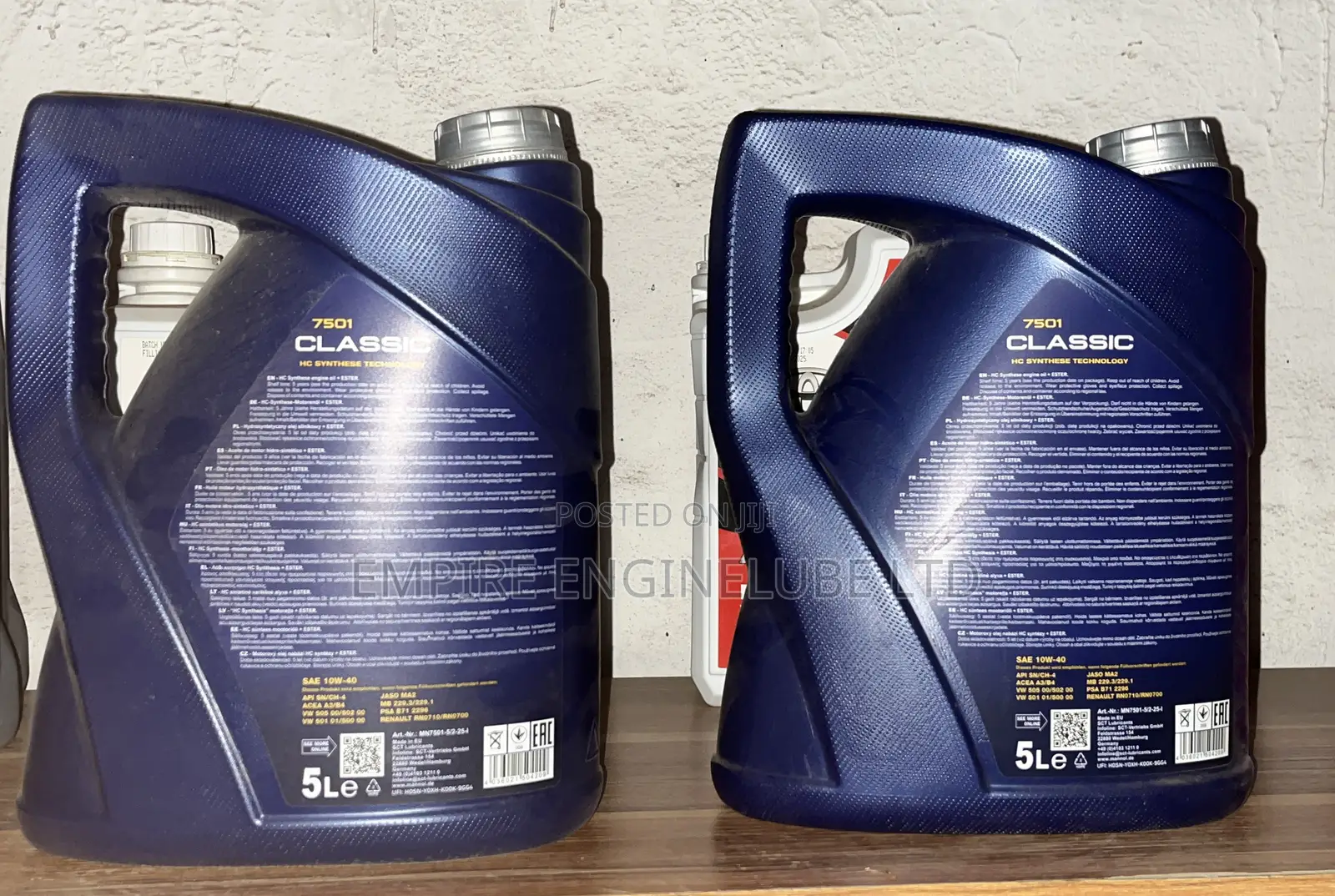 Mannol 10w40 5litres (Classic)