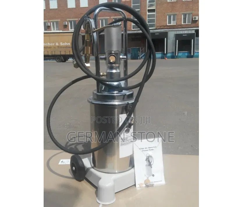 Industrial Device Is a Pneumatic Grease Gun,