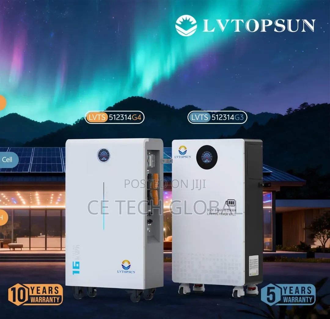 Lvtopsun 16kwh 51.2v G3 Lithium Battery