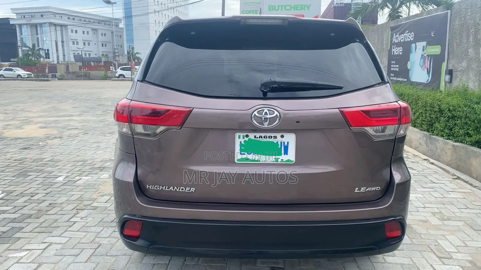 Toyota Highlander 2017 Maroon