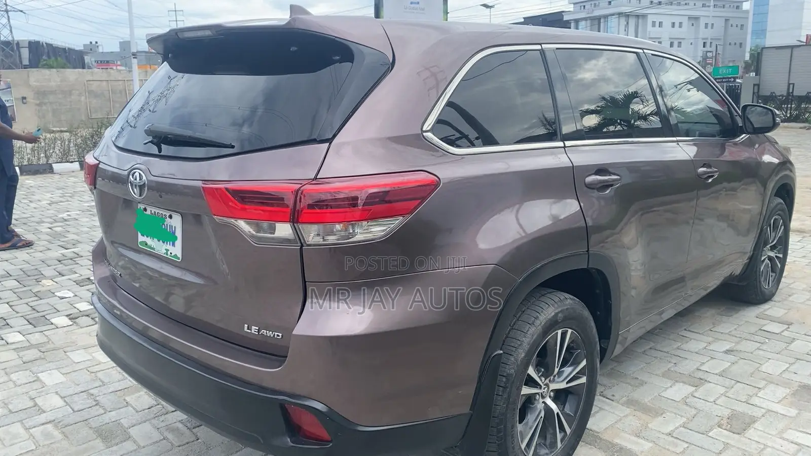 Toyota Highlander 2017 Maroon