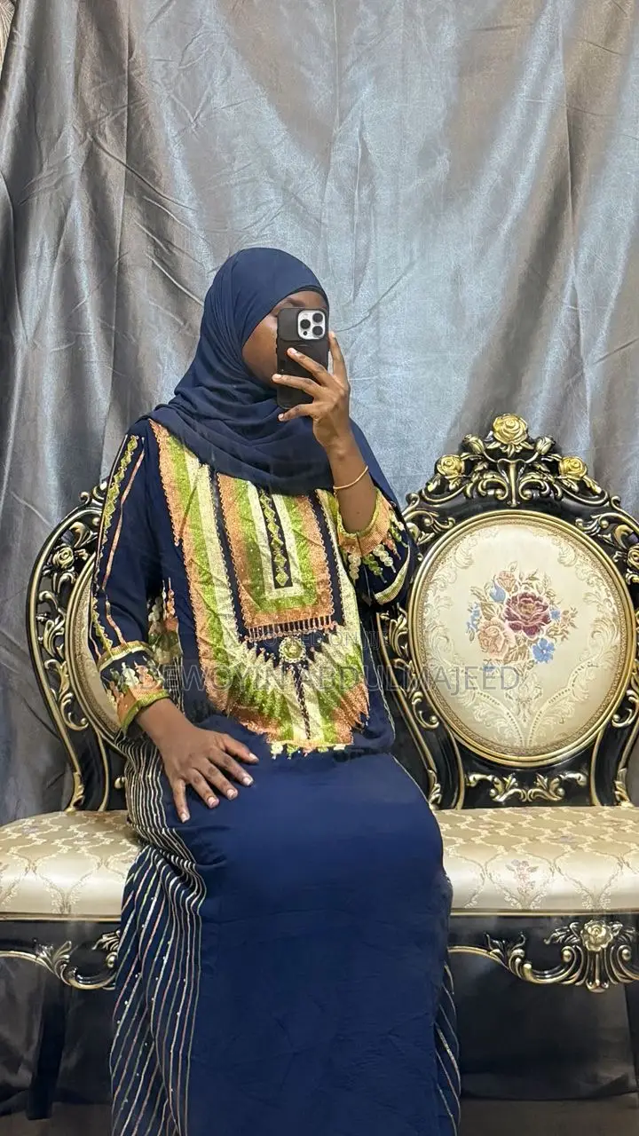 Thrift Embroidery Abaya Length 57