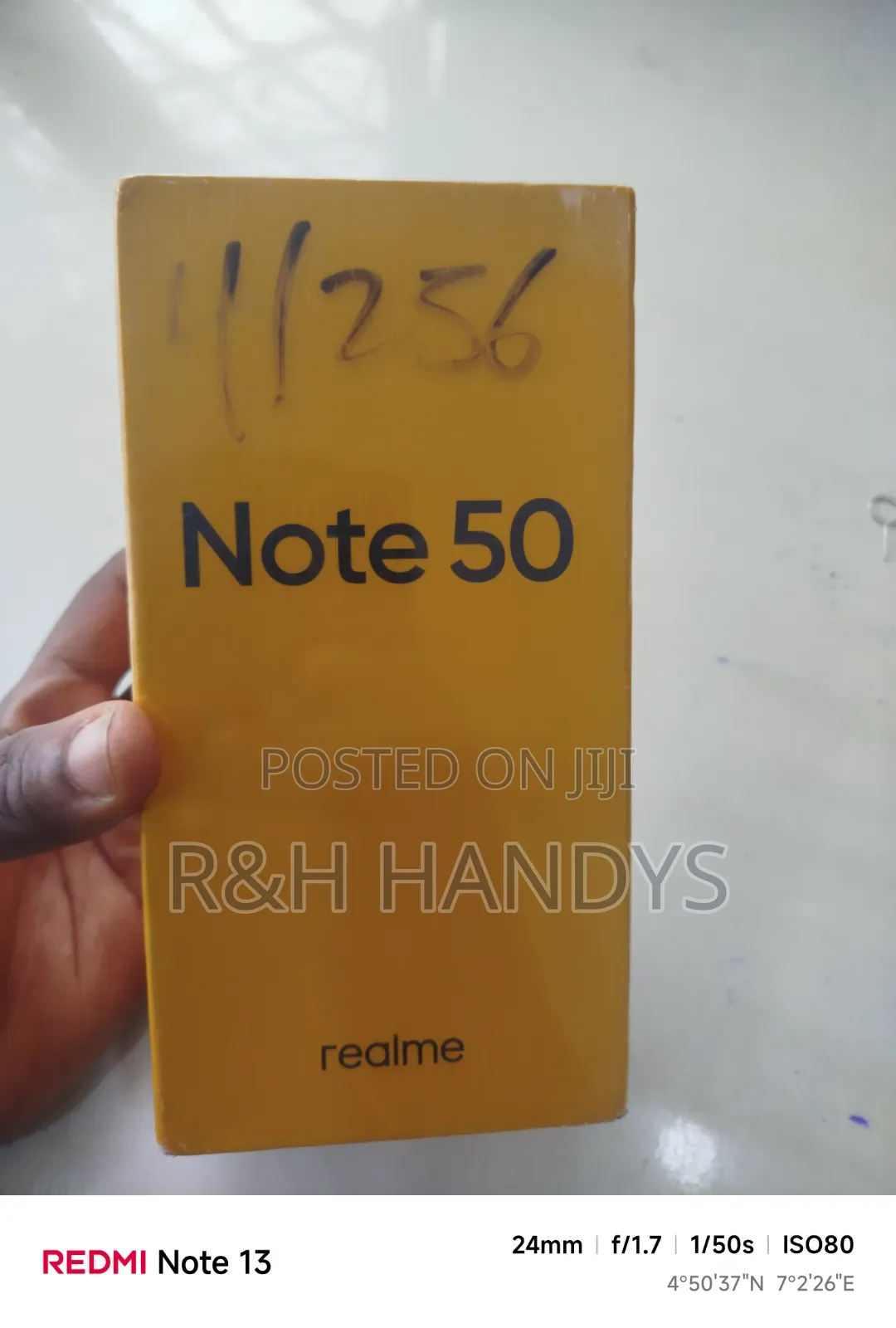 New Realme Note 50 256 GB Black