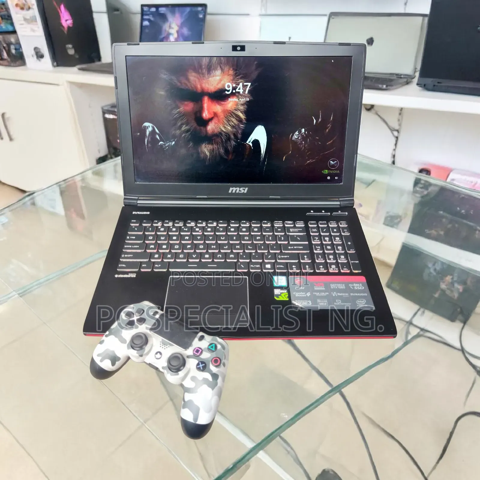 Laptop MSI GE62VR 7RF Apache Pro 16GB Intel Core i7 HDD+SSD 1T