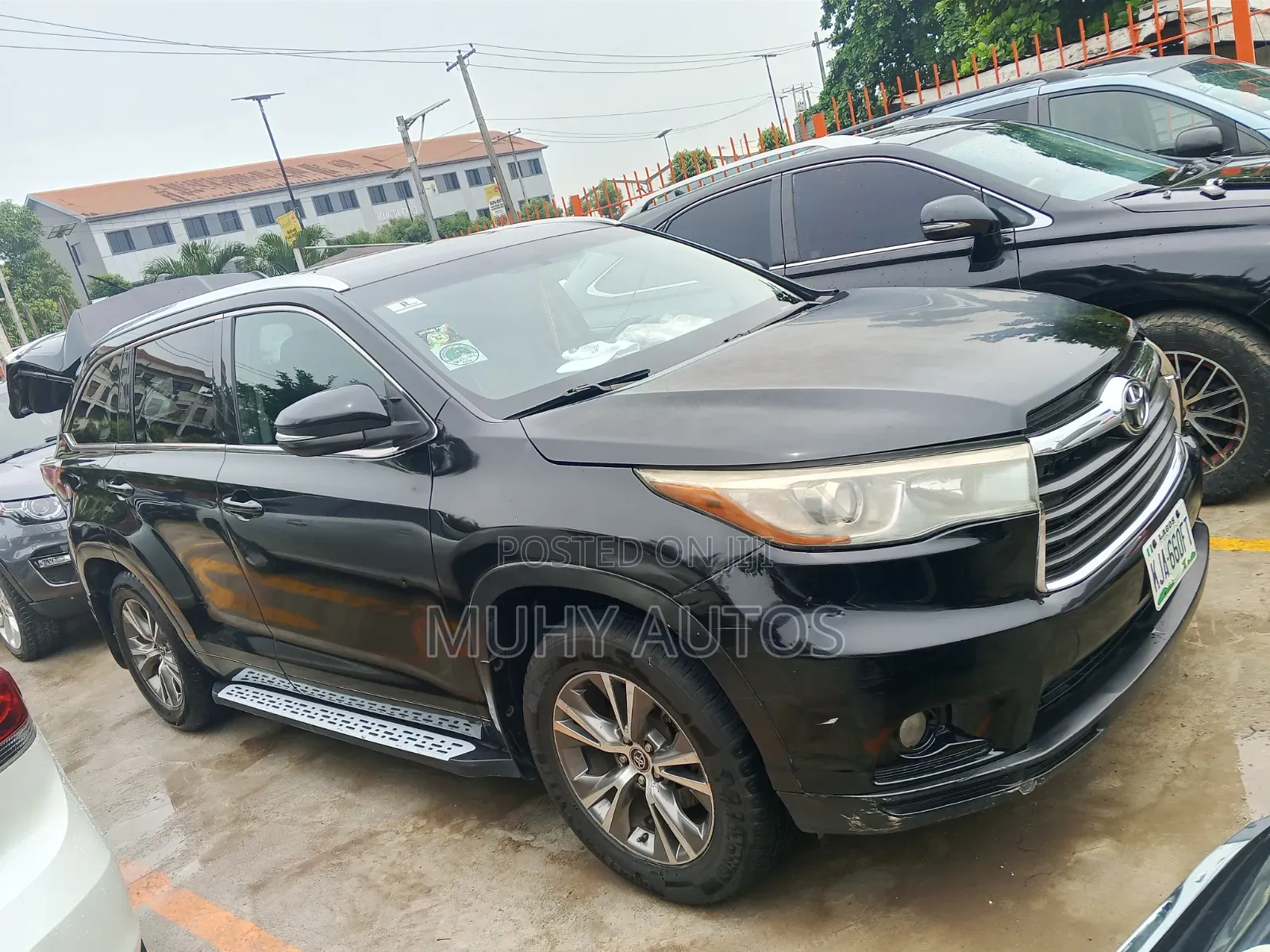 Toyota Highlander XLE V6 4x2 (3.5L 6cyl 6A) 2016 Black