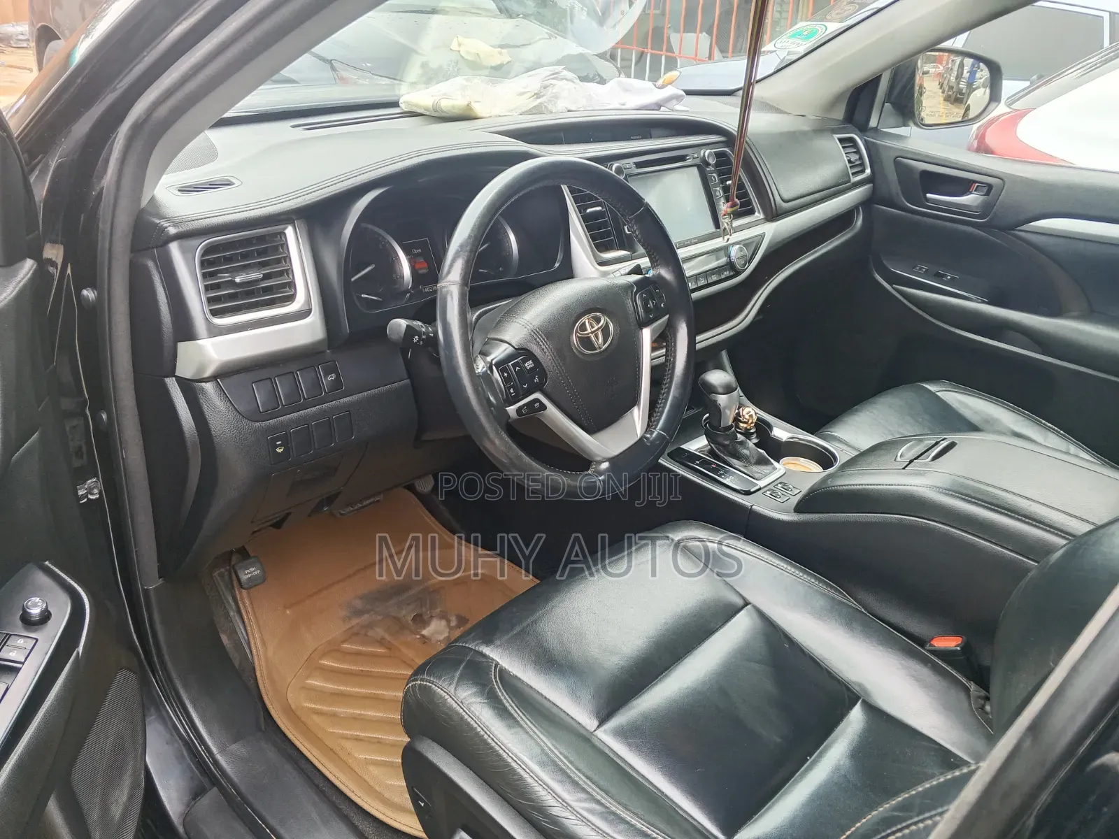 Toyota Highlander XLE V6 4x2 (3.5L 6cyl 6A) 2016 Black