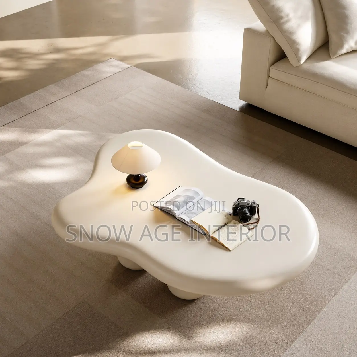Modern Organic Cloud Coffee Table Set (Center Table)
