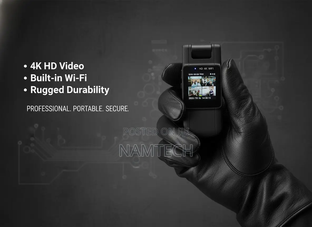 Wifi Body Cam - Law Enforcement Grade Security Camera