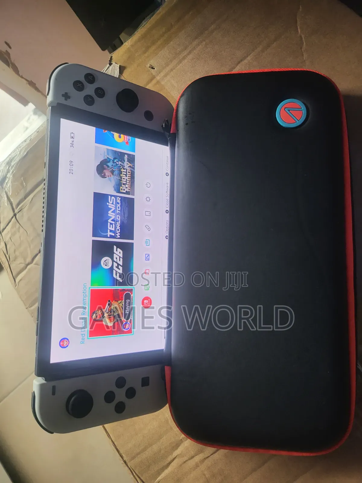 Nintendo Switch Oled With 128gb and Games