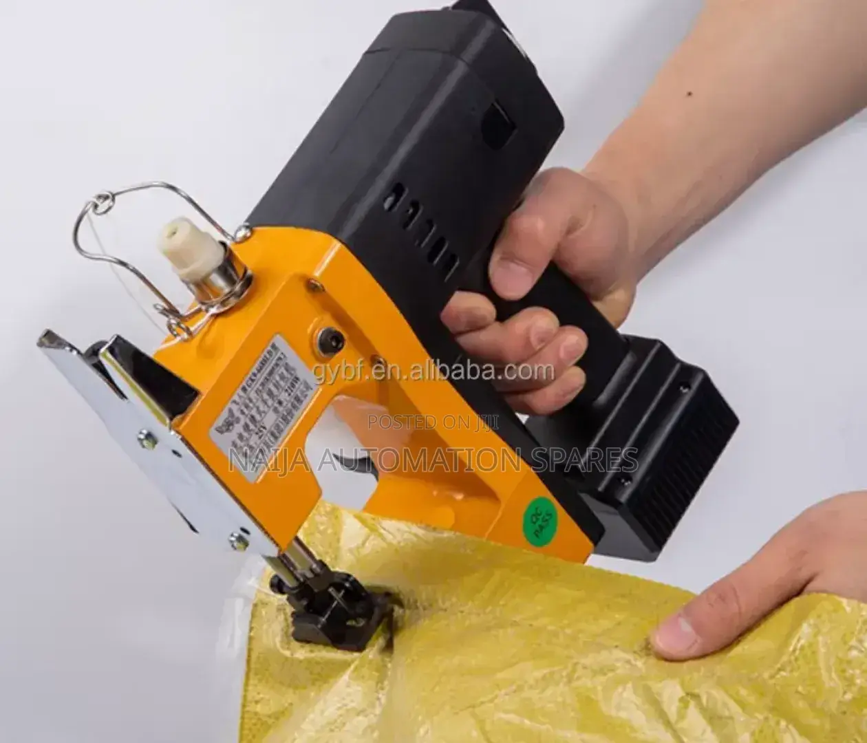 Industrial Hand-held And Rechargable Bag Sewing Machine For Rice Sacks