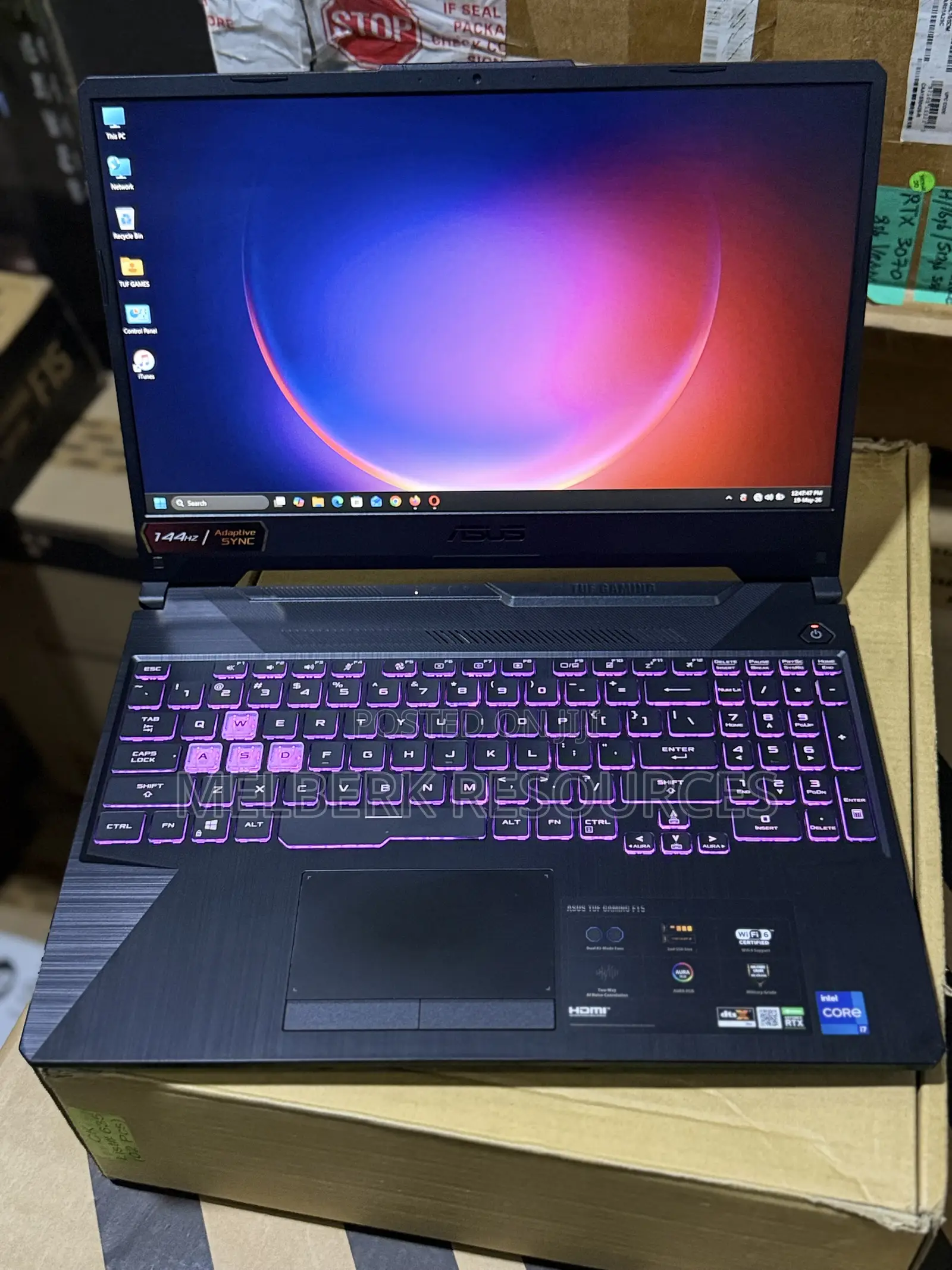 Laptop Asus TUF Dash F15 16GB Intel Core i7 SSD 512GB