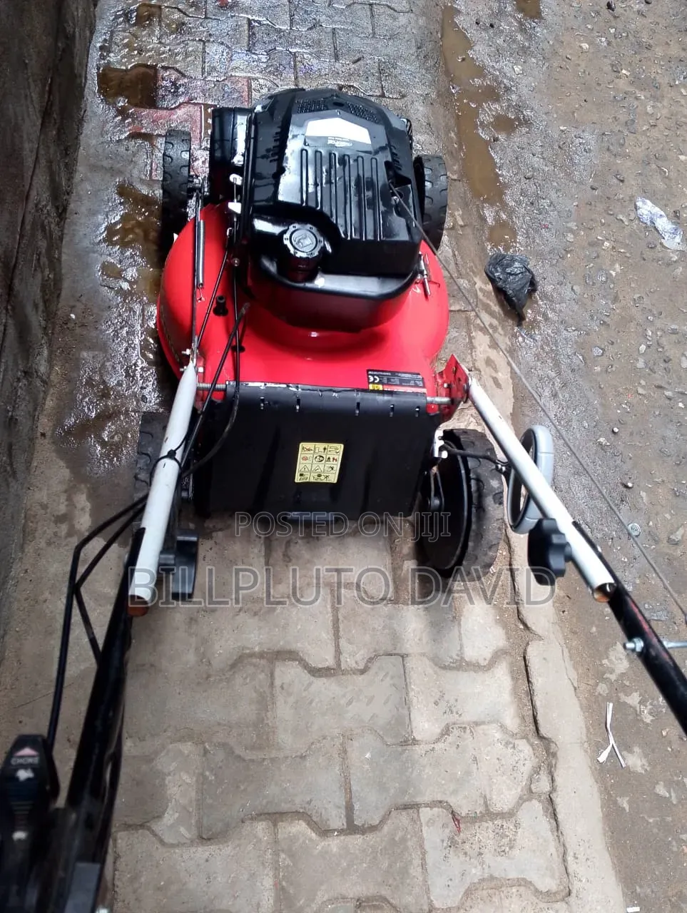 World Brand Lawn Mower Equipped With a Briggs Stratton 500e Series