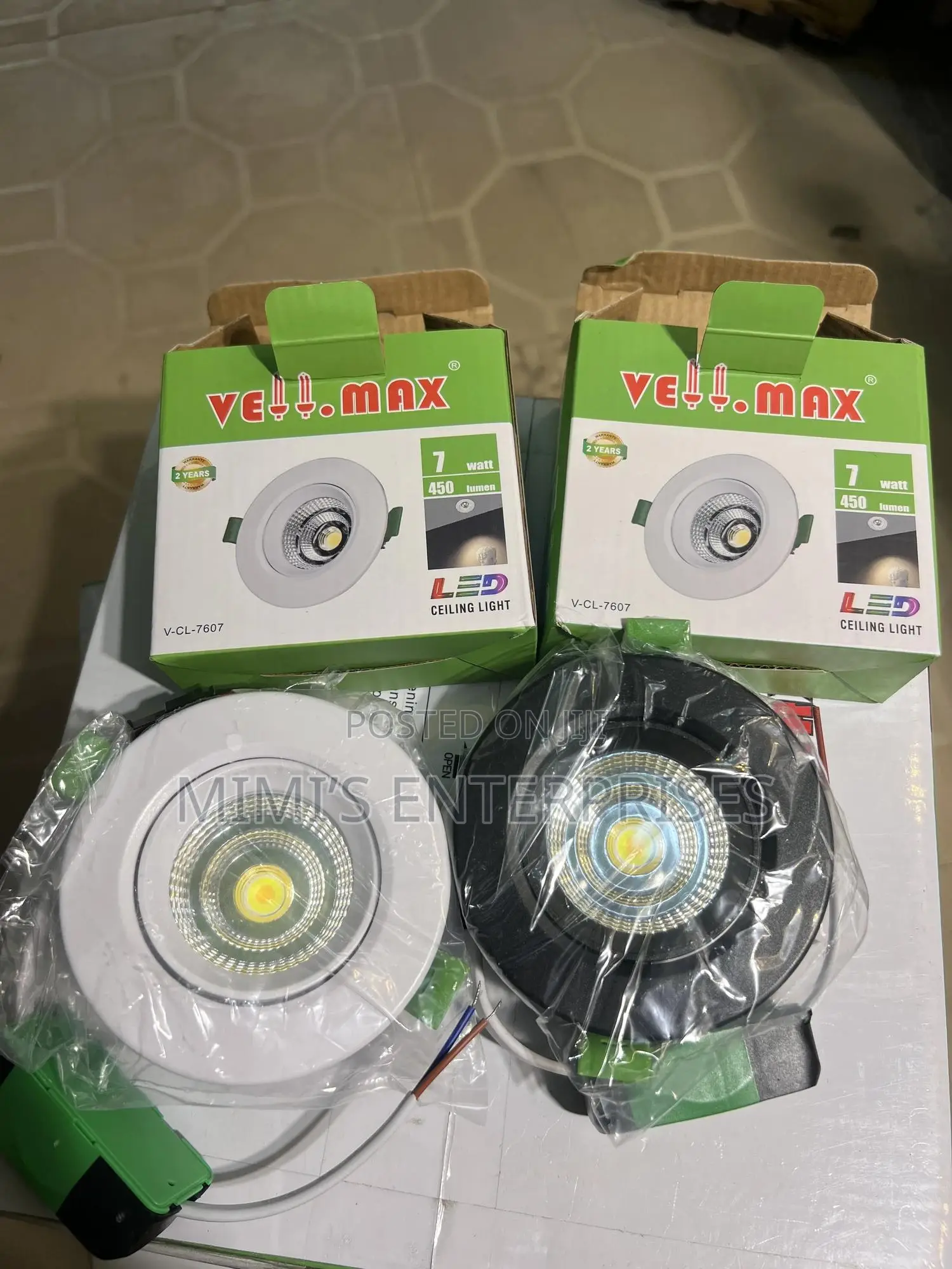7watts Pop Cob Spot Light Plastic Body