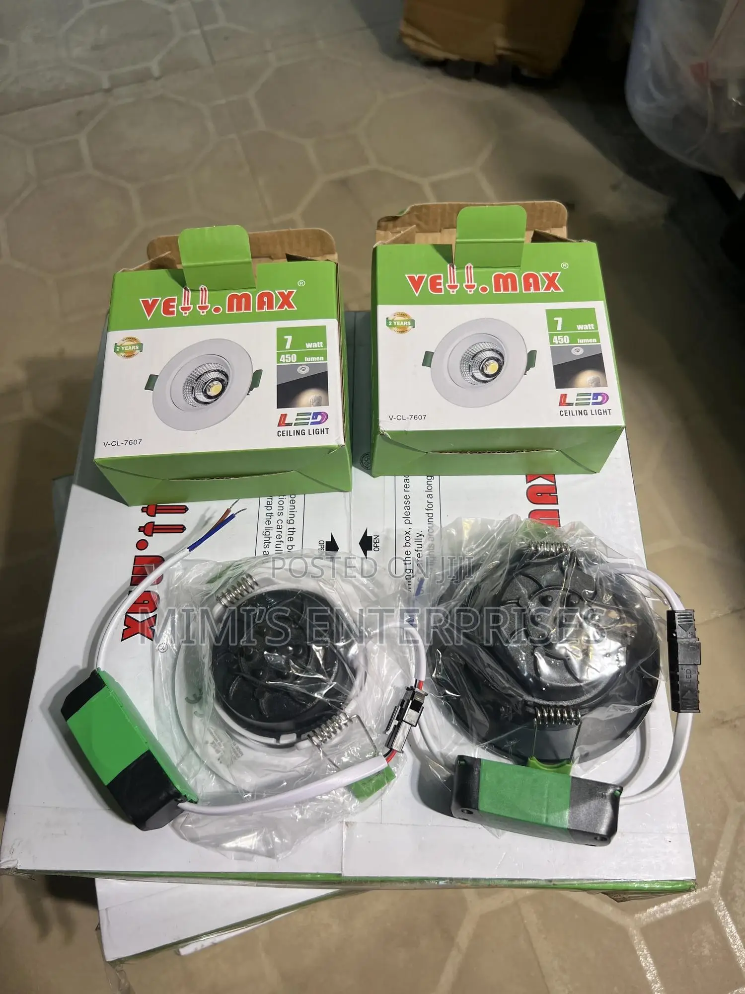 7watts Pop Cob Spot Light Plastic Body