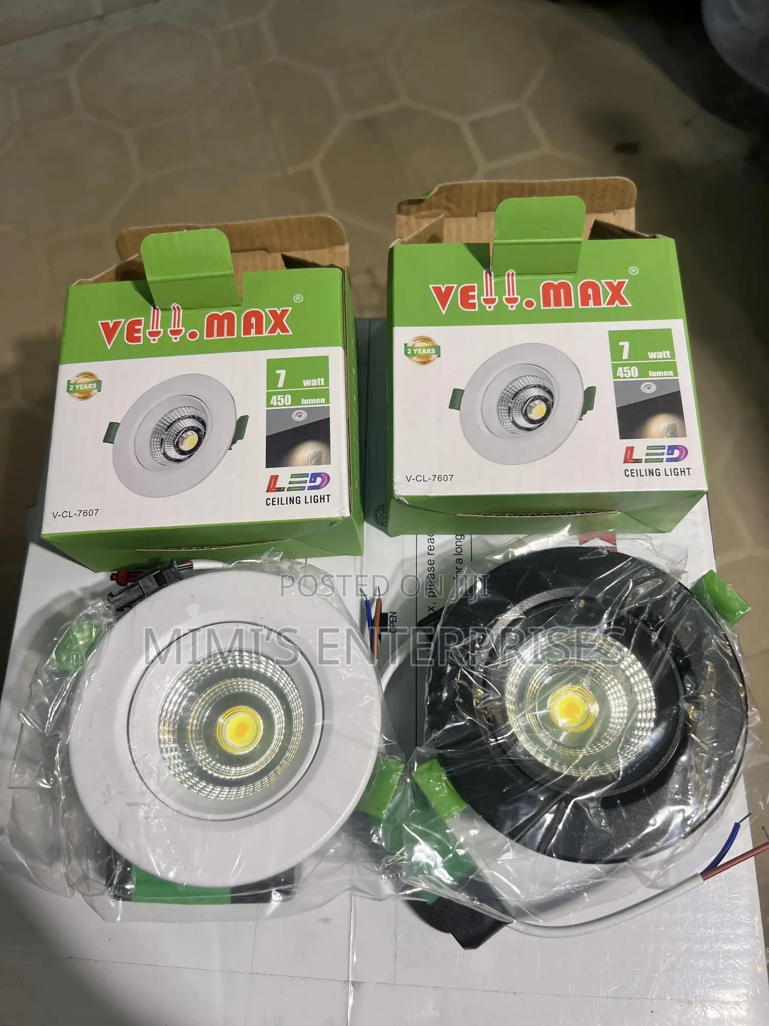 7watts Pop Cob Spot Light Plastic Body