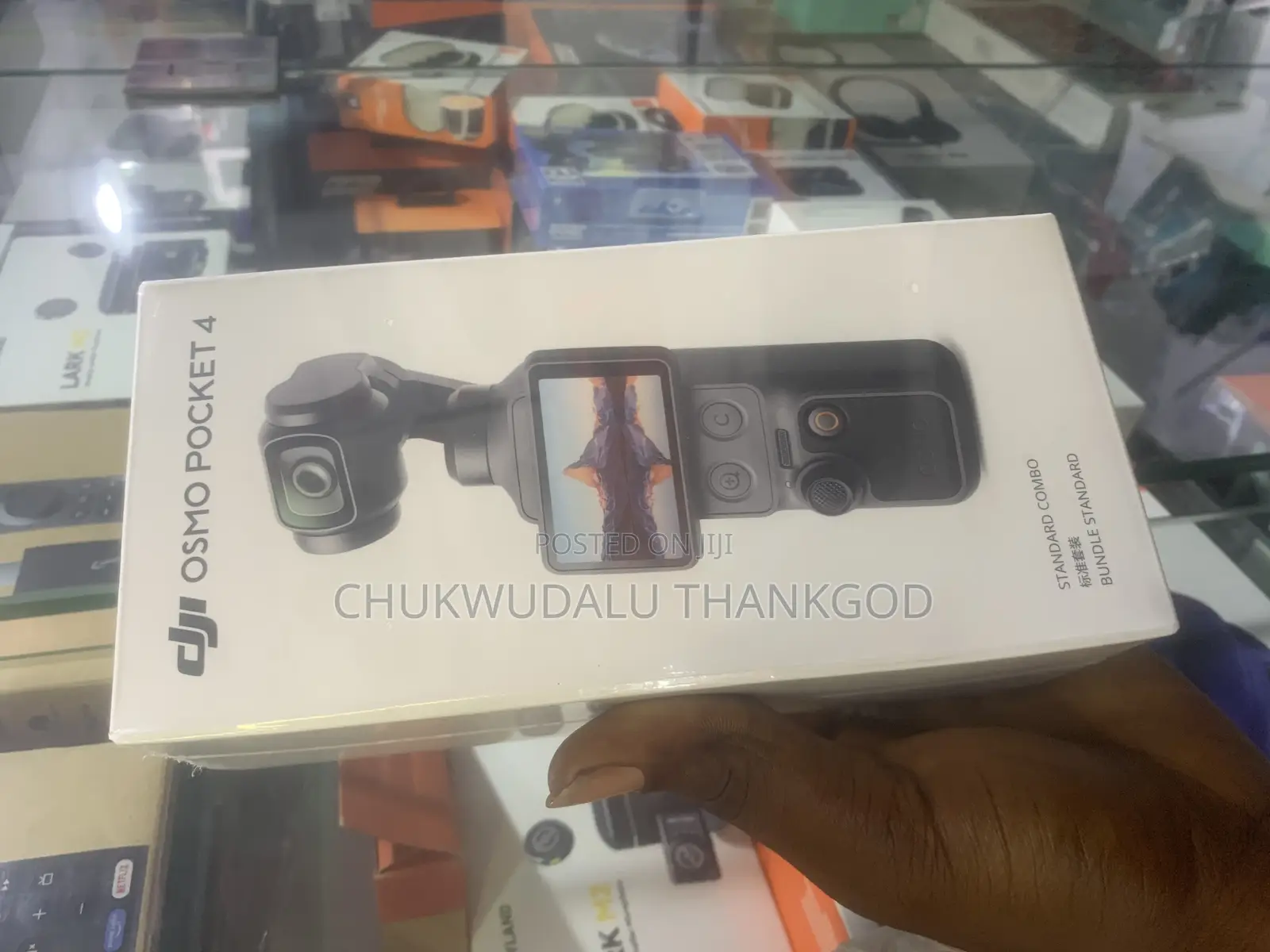 Dji Osmo Pocket 4 Camera 1-Inch Cmos 240fps Slow Motion Storage