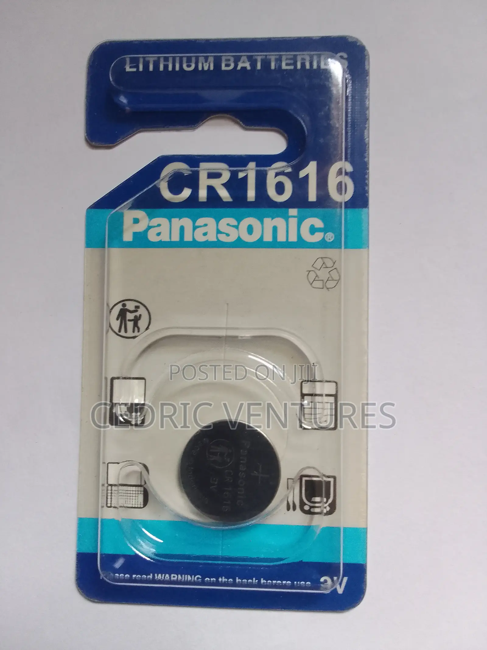 Panasonic Cr1616 Lithium Cell 3v Battery