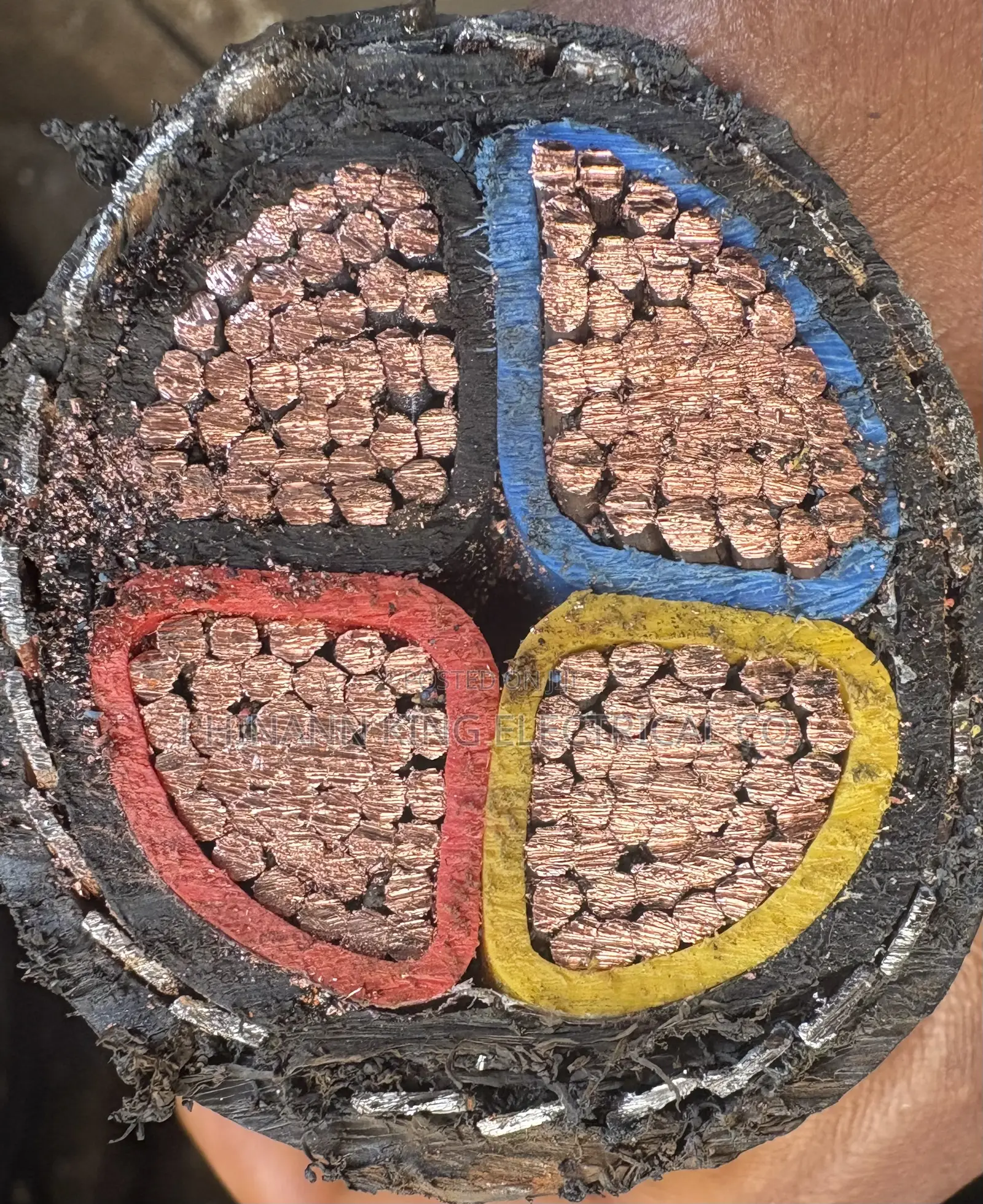 Kabelmetal Cable 150mm 4core Armored Full Gauge
