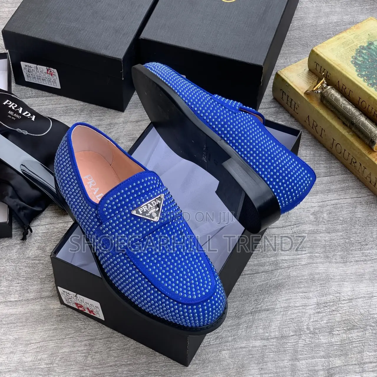 Men Prada Shoes in Dazzling Multi-Colours