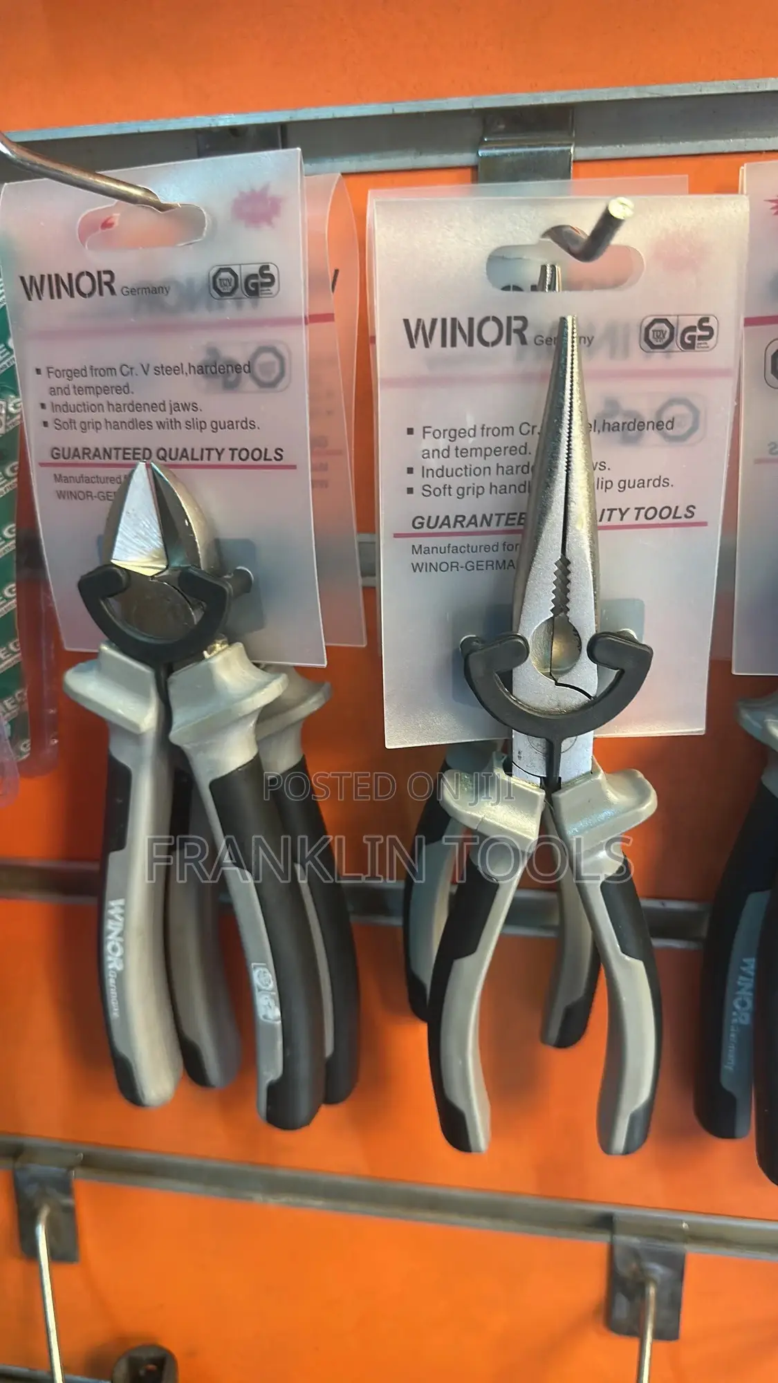 Original Winor Plier Cutter and Long Nose 8”