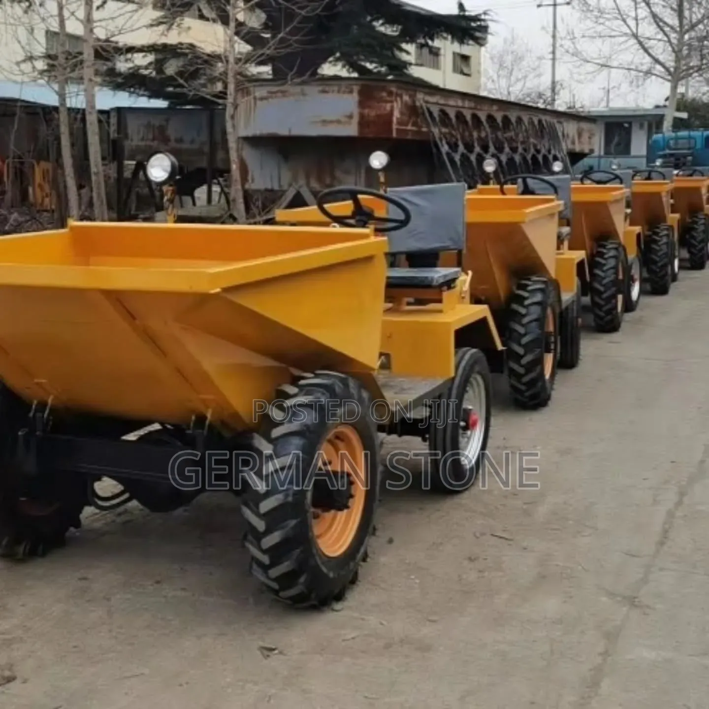 3-Ton Site Dumper Often Used for Short-Distance Transport of Bulk