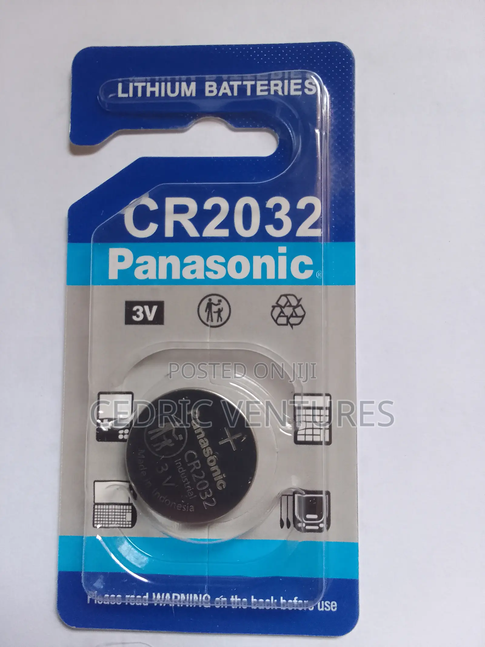 Panasonic Cr2032 Lithium Cell 3v Battery