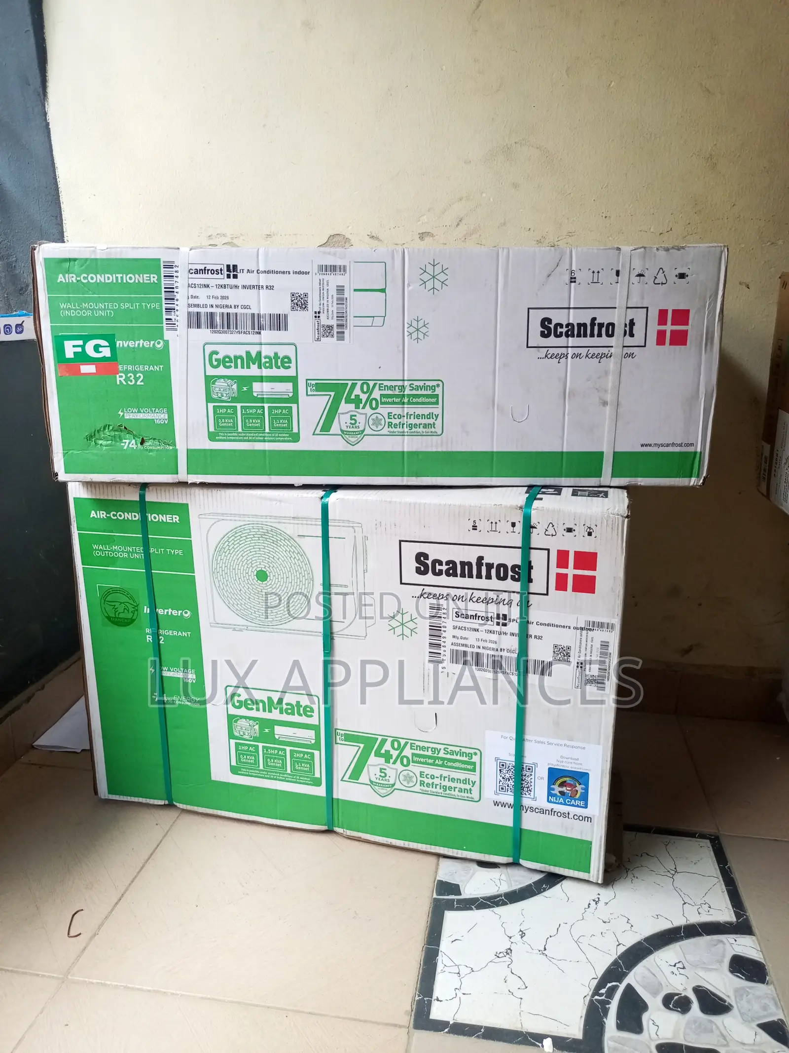 Scanfrost Turbo Cooling Air Conditioner