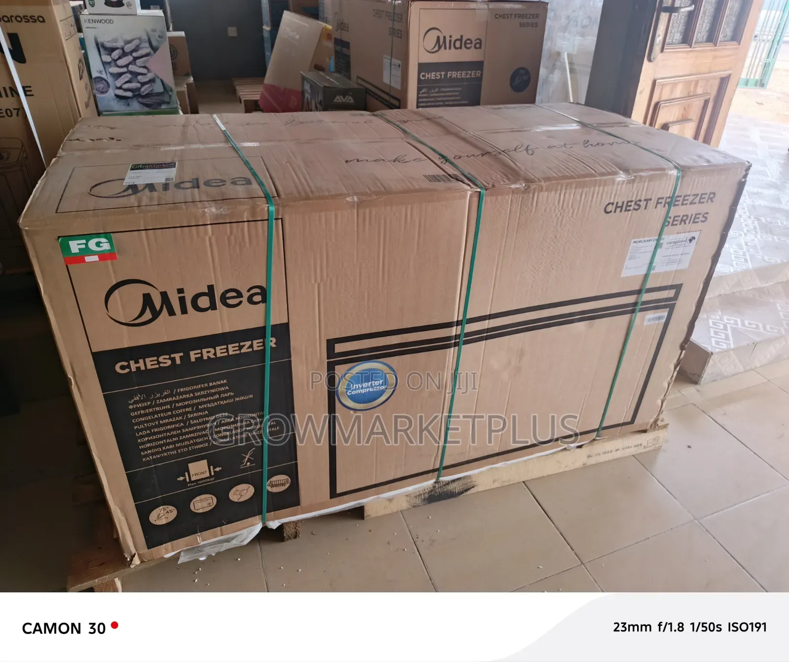 Midea 508l Double Door Inverter Chest Freezer – Mdrc698fze43d