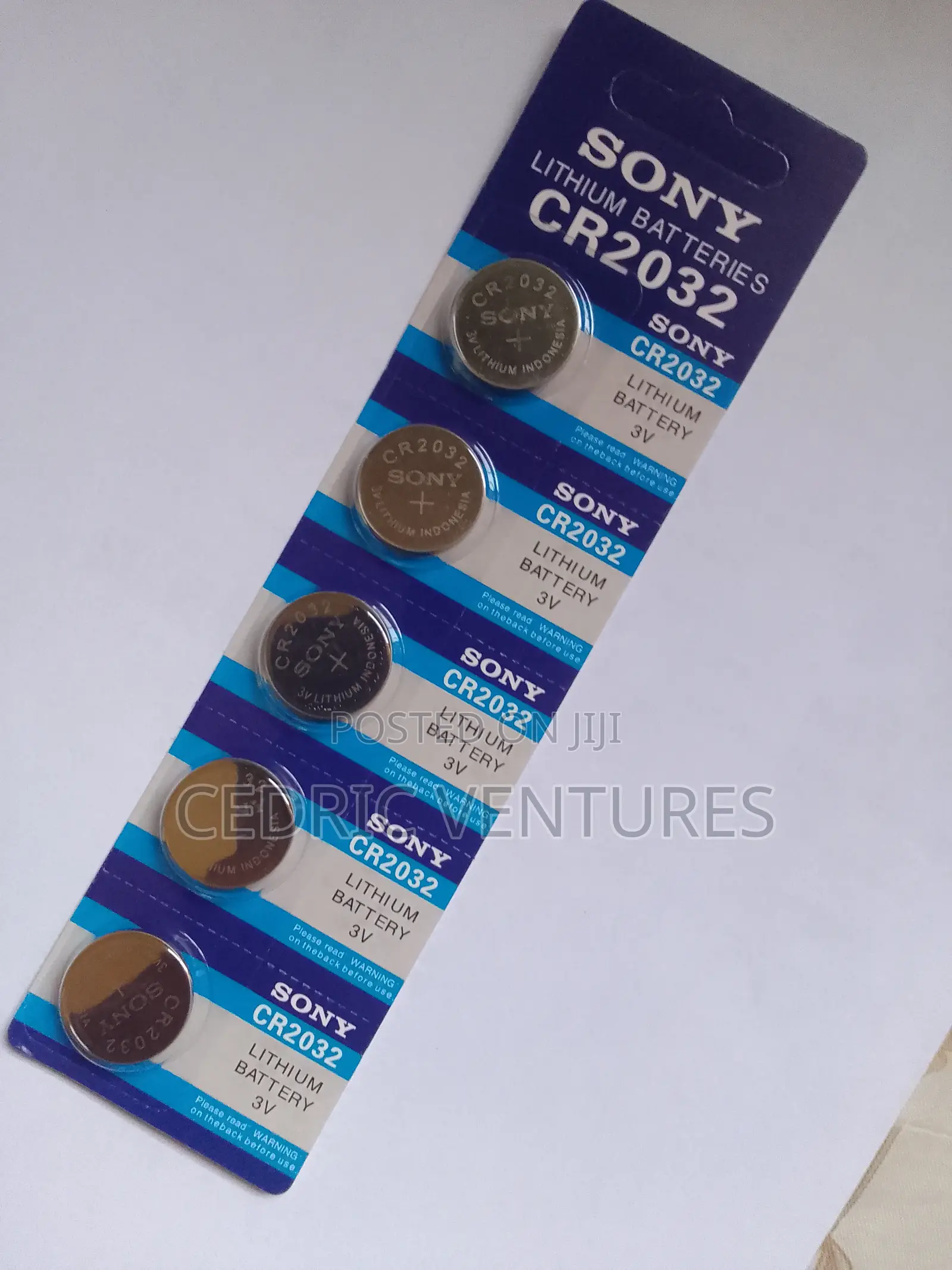 Sony Cr2032 Lithium Battery 3v - 1 Pack