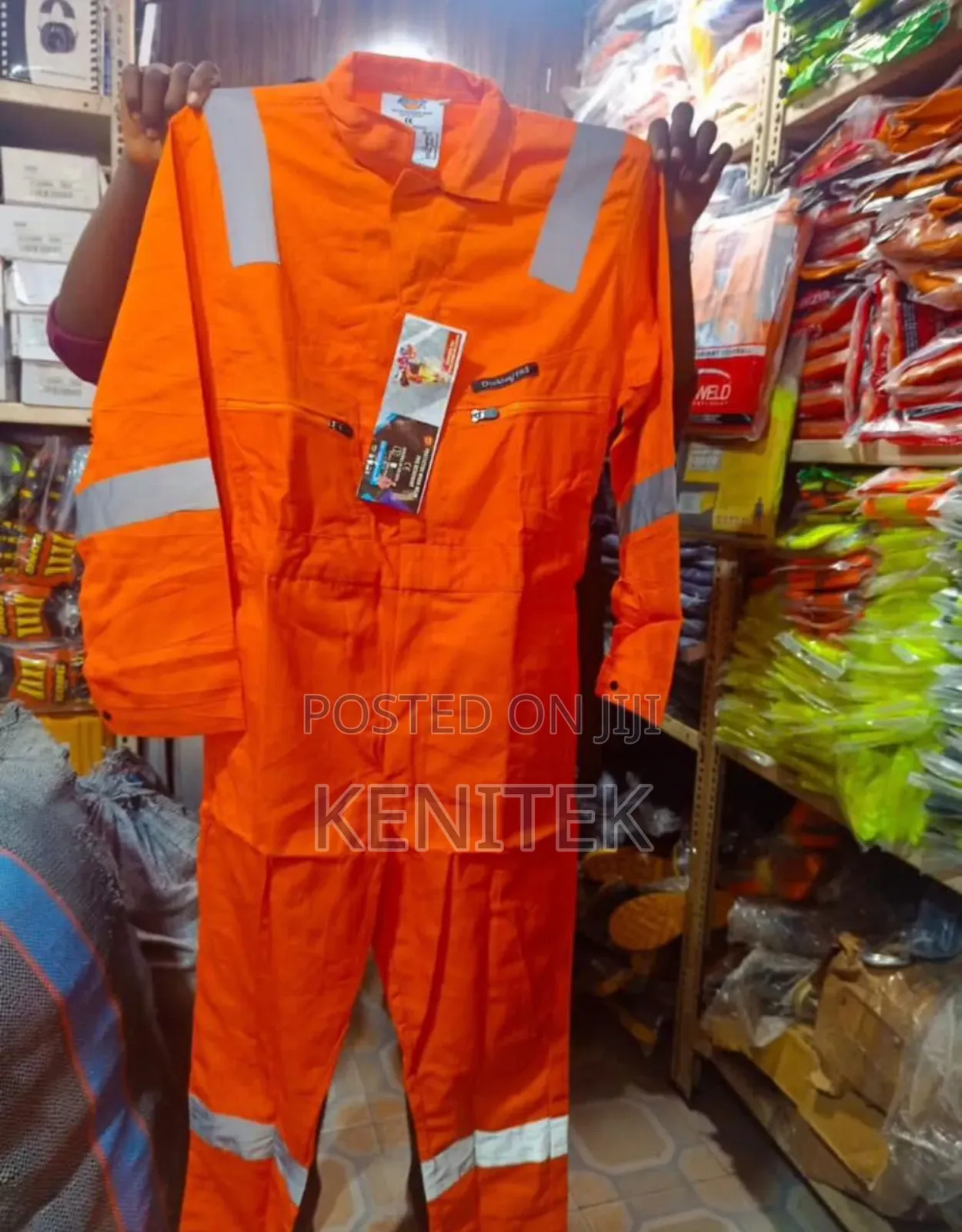 High Visibility Reflective Coverall / Safety Overall