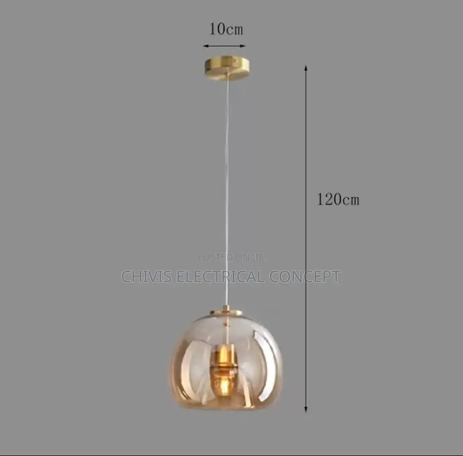 Modern Nordic Chandelier Glass Globe Led Pendant Light